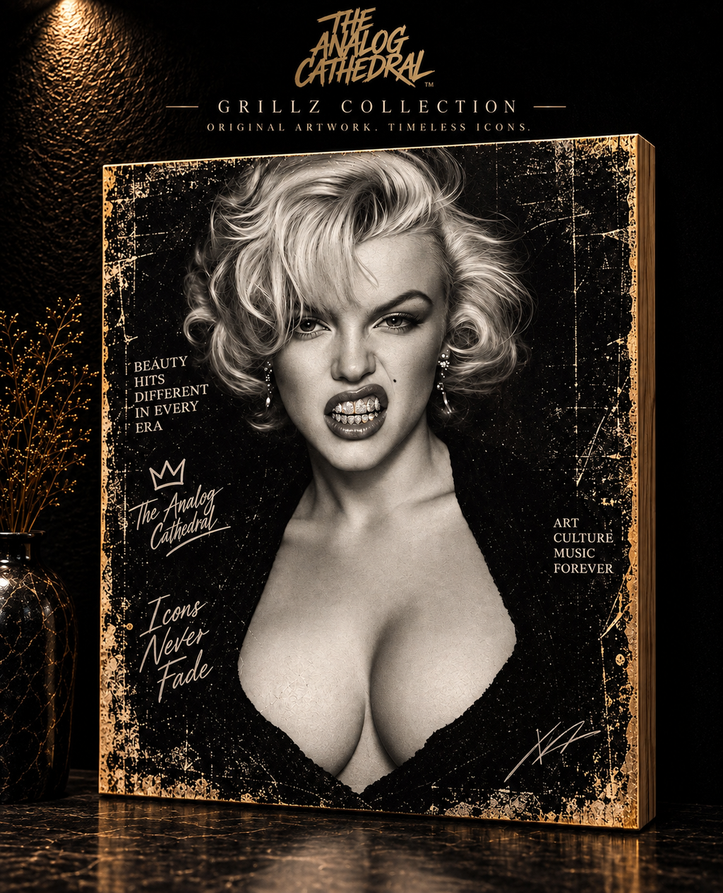 Norma Jeane Grillz  Fine Art Photo Print | The Grillz Collection