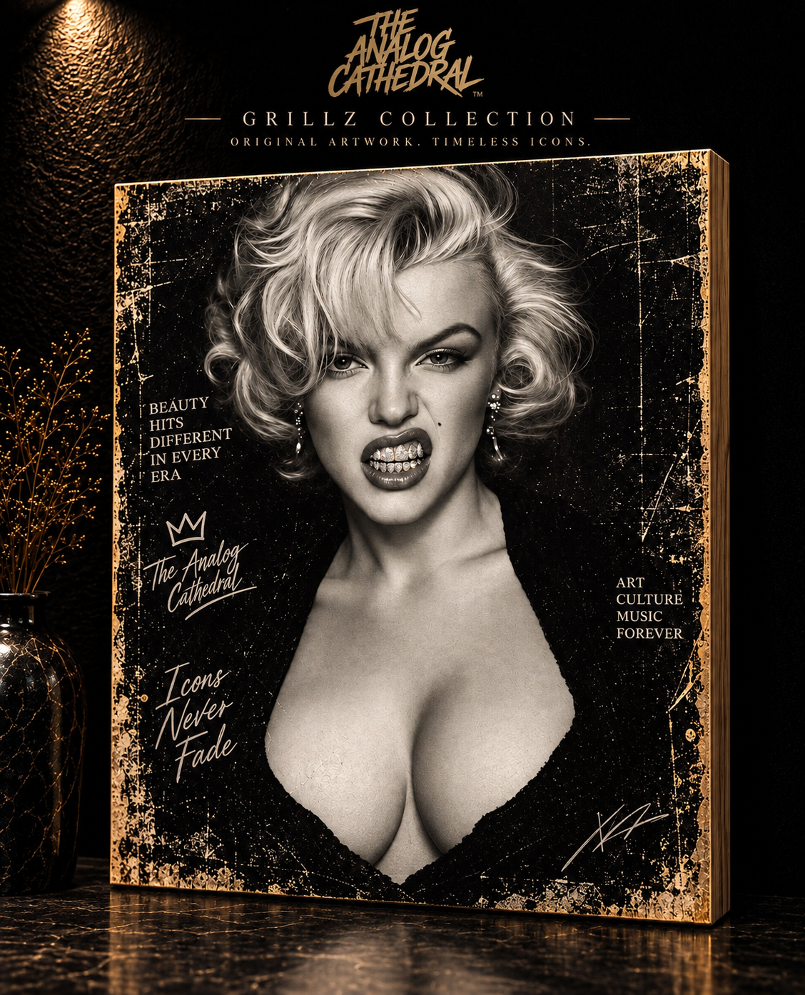 Norma Jeane Grillz  Fine Art Photo Print | The Grillz Collection