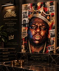 Notorious Grillz  Original Handmade Mixed-Media Artwork on Solid Wood Canvas | 16×20 | One of One