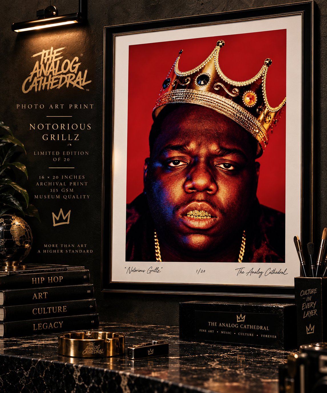 Notorious Grillz  Ultra Premium Photo Art Print | 16×20 | Limited Edition of 20